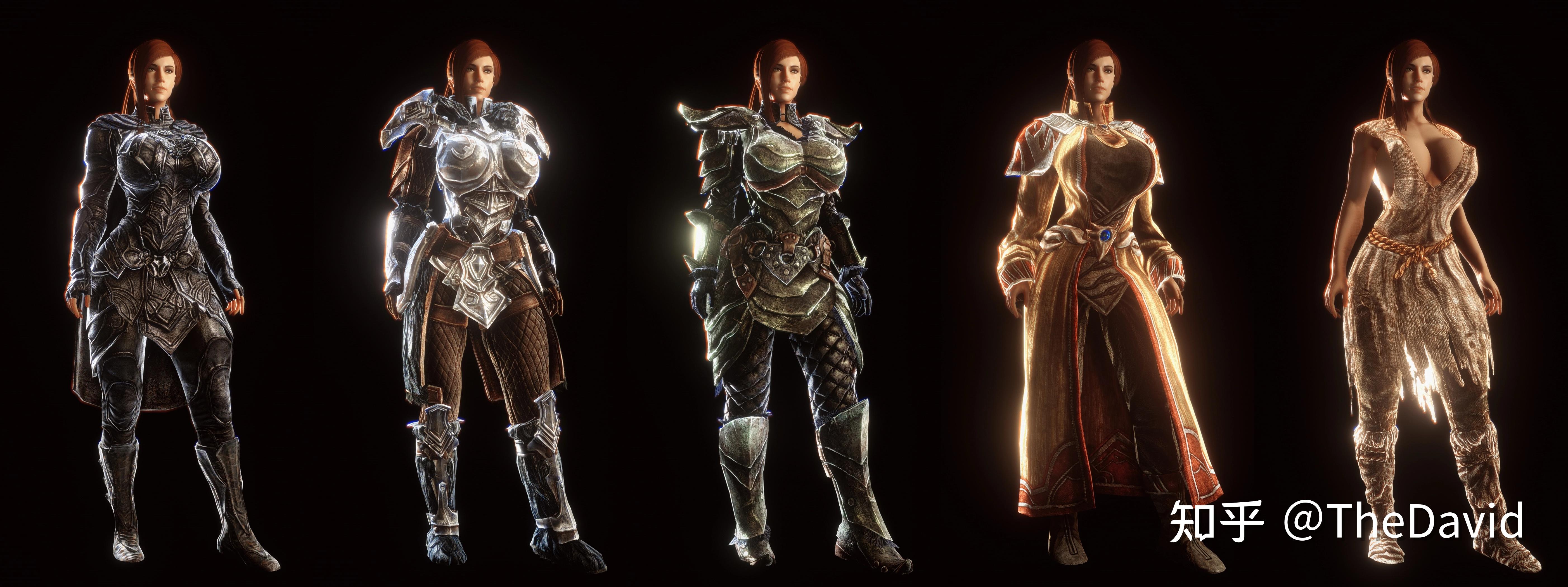 为什么女性穿盔甲看起来更帅