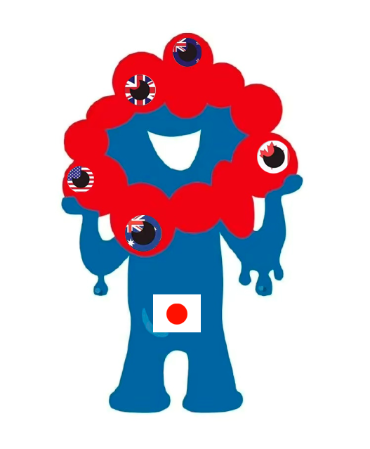 日本核吉祥物图片