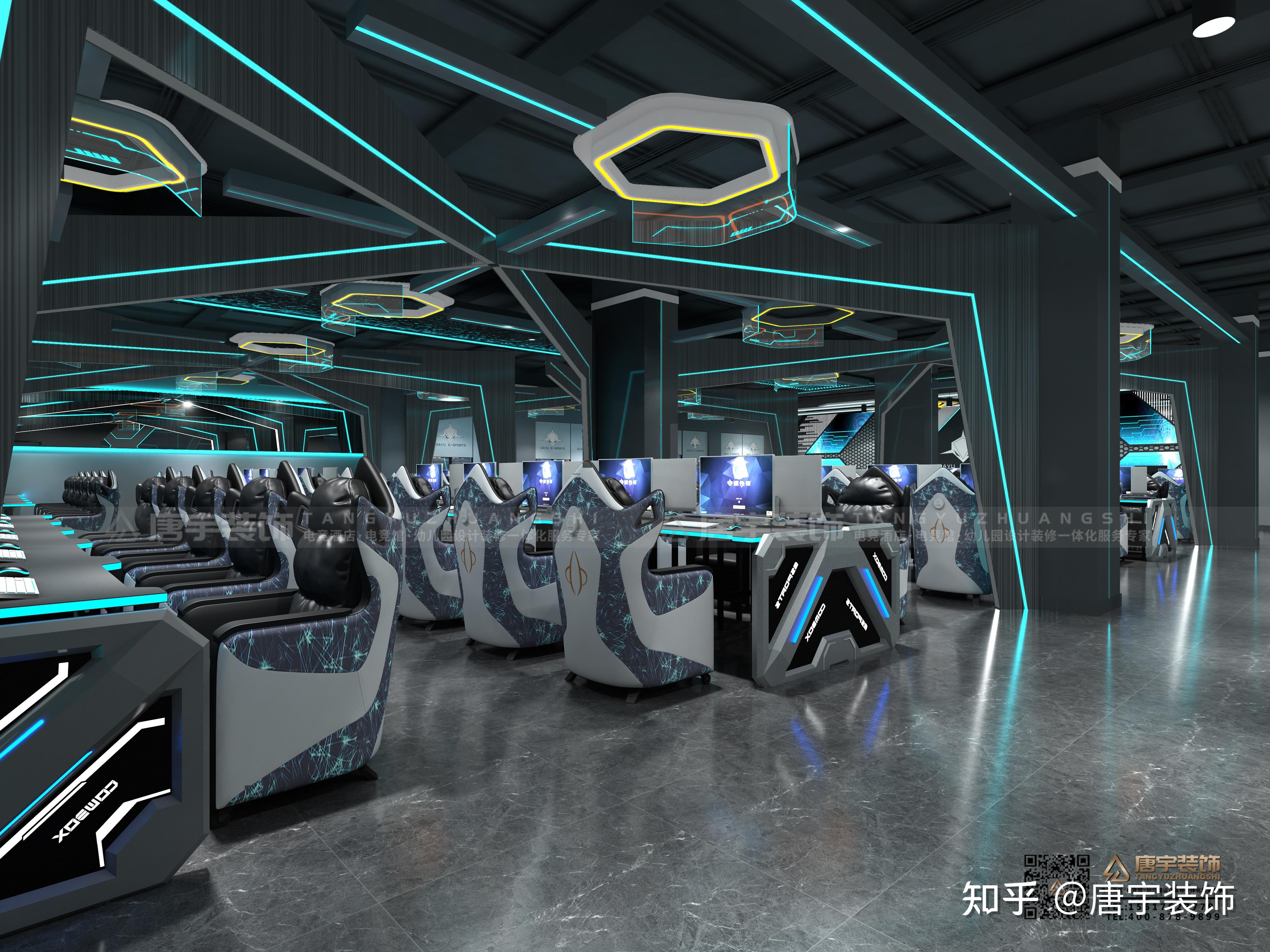 高级感,同时也非常便于打理那一定是灰色 蓝色的经典组合如果要说网吧