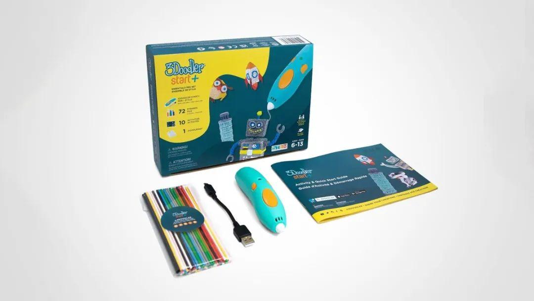 3doodlers start  是一款专为6岁及以上儿童设计的3d打印笔.