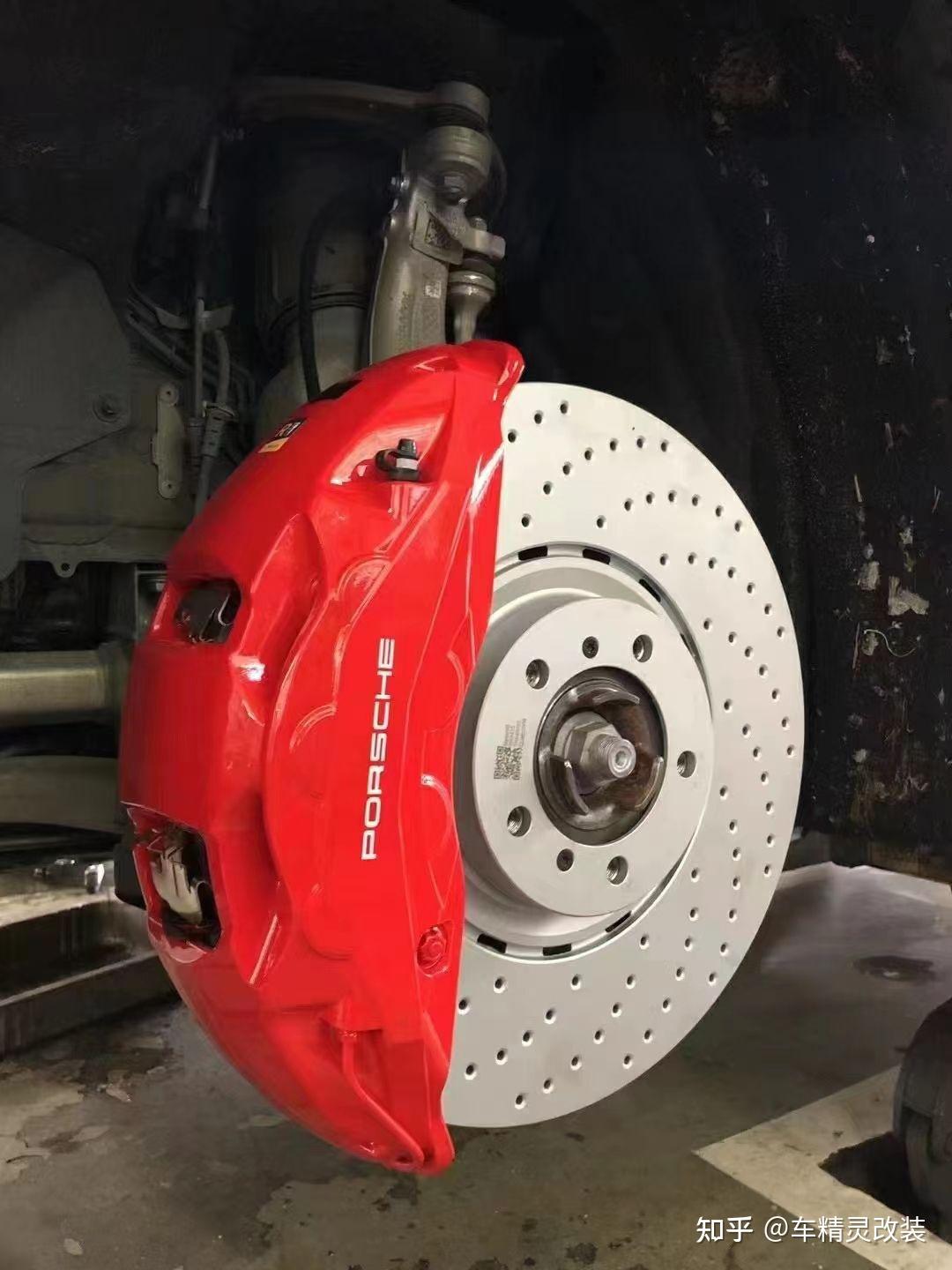 (保时捷帕拉梅拉刹车改装)前轮阿基波罗10活塞卡钳,搭配415一体盘
