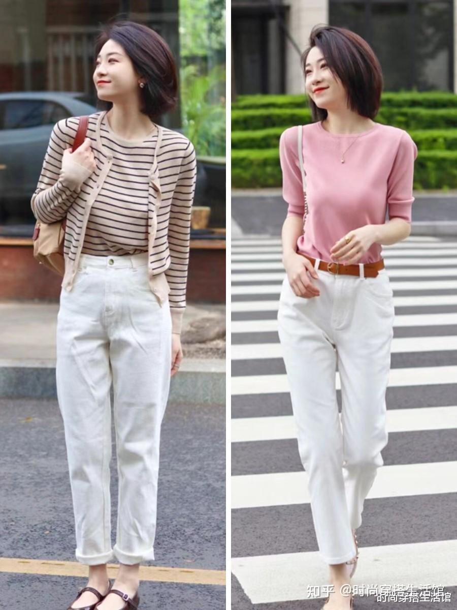 对不起你低估了白裤子3个穿搭秘籍3种穿搭示范超实用