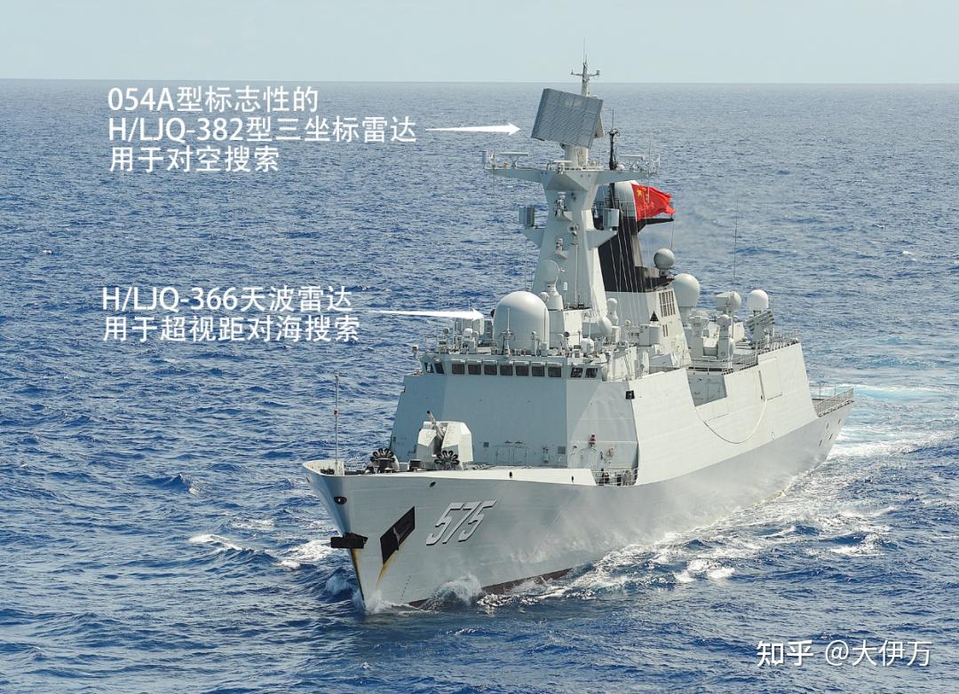 中国迎来新战舰054b型护卫舰纪念章曝光054a后续舰将具备哪些性能