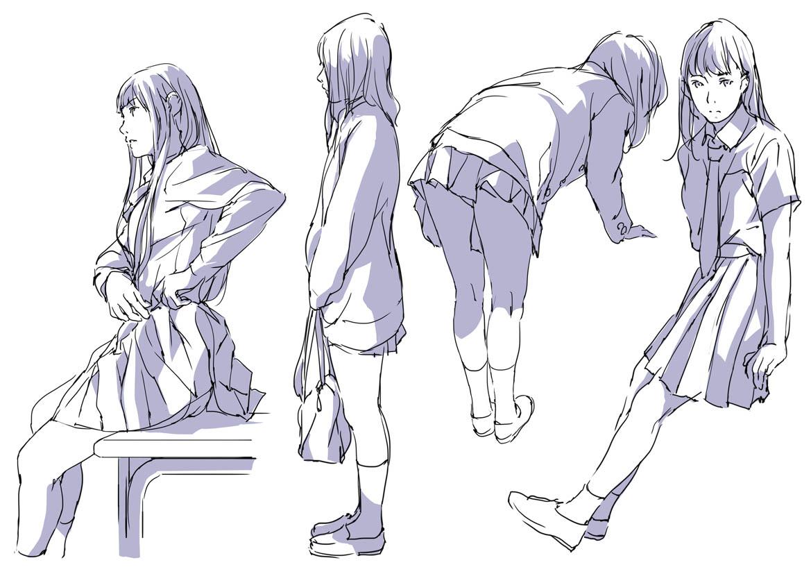 除了水手服还有哪些jk制服来了解下画法吧