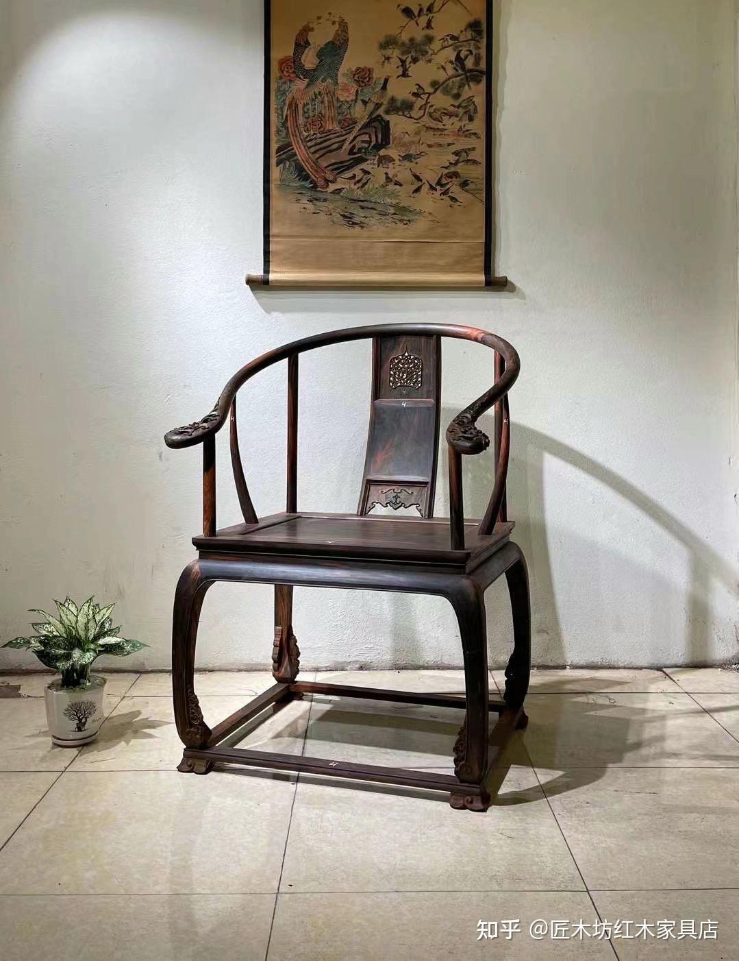红木家具、大红酸枝、太师椅 - 知乎