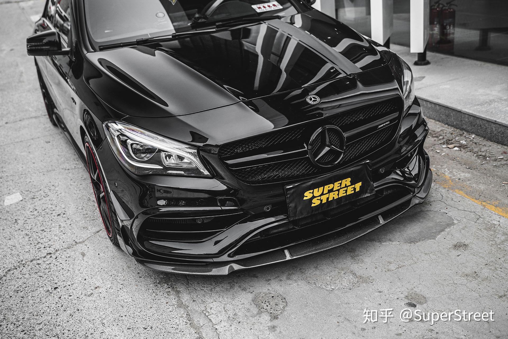 superstreet速度机器黑武士奔驰amgcla45