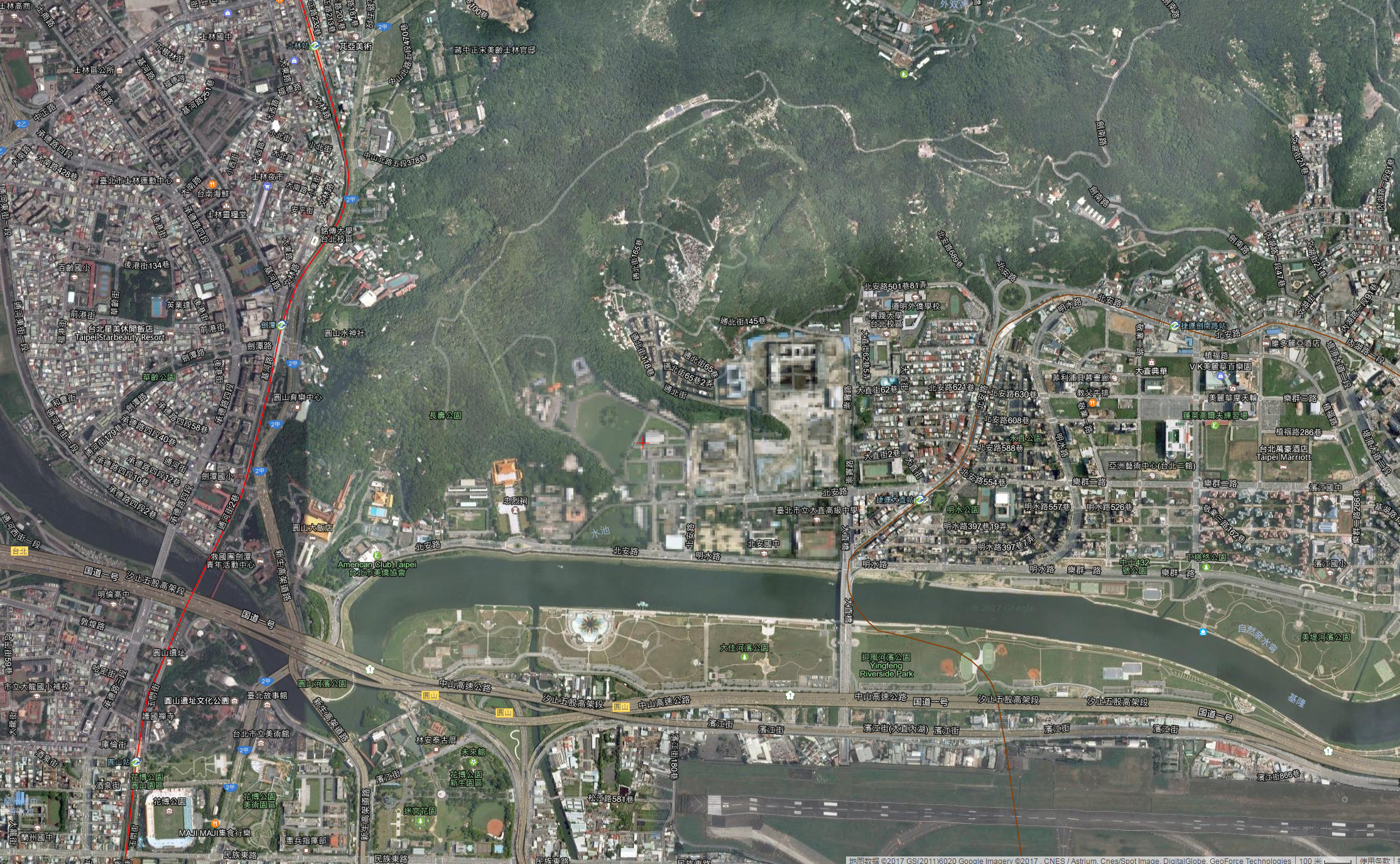 谷歌地图2010年航拍图片