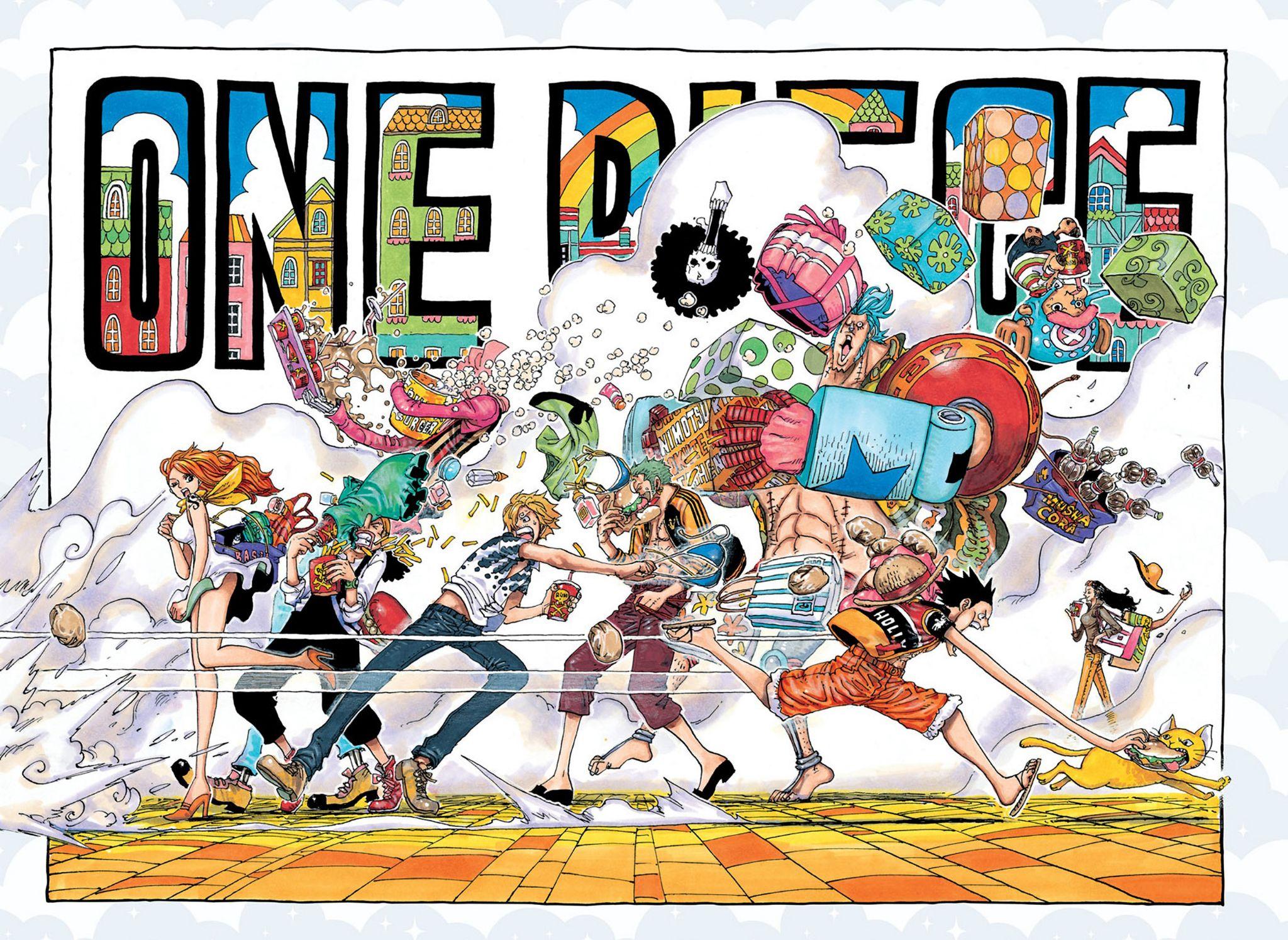 海贼王里有哪些值得收藏的高清彩页