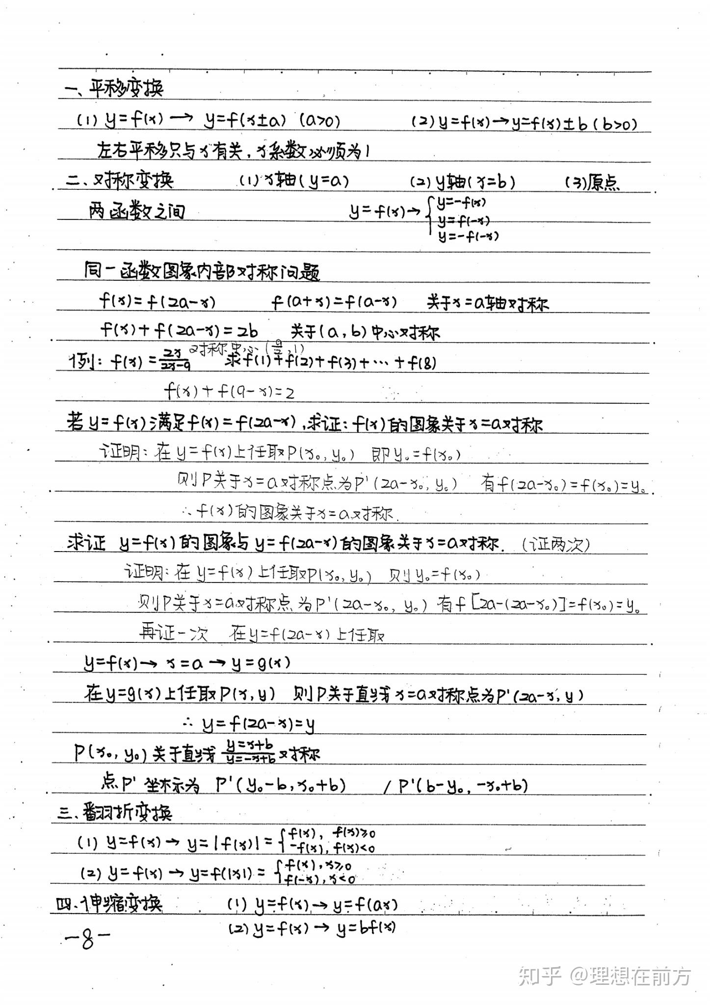 干货丨高考状元数学笔记高中生及家长重点收藏