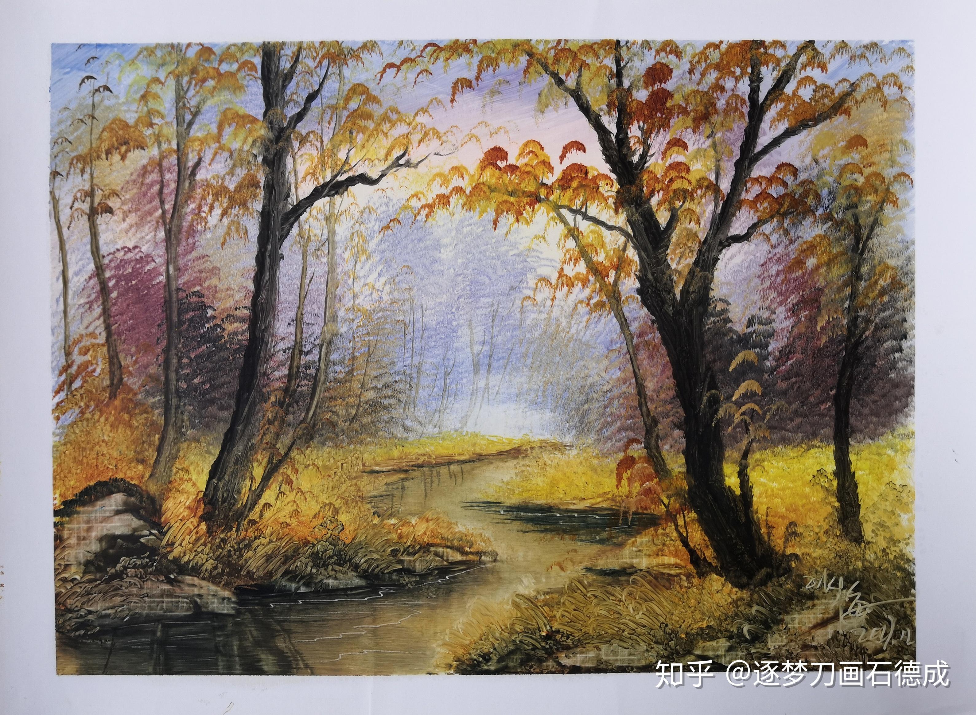 那么今天就给大家带来12幅风景刀画,慢慢看,虽然不能亲眼看到如此风景