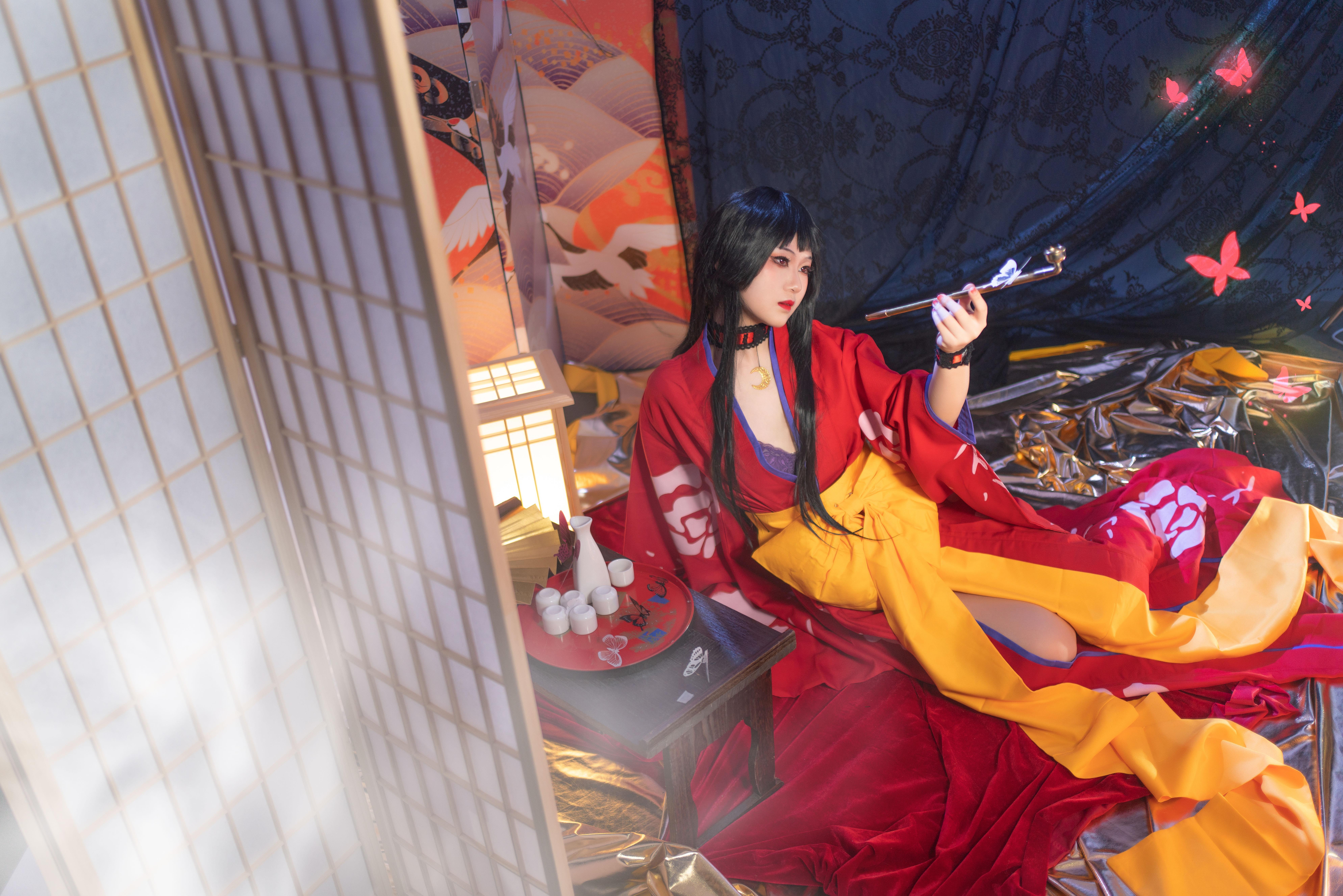 四月一日灵异事件簿壹原侑子cosplay