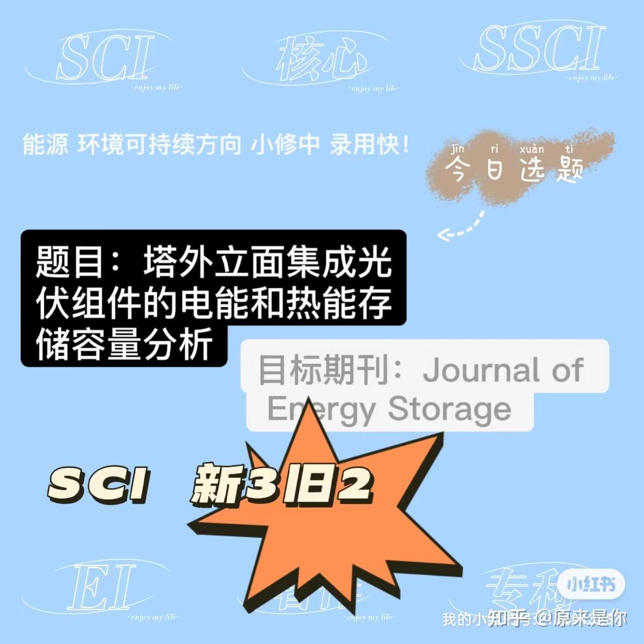 能源 环境可持续方向 小修中 录用快！ 知乎