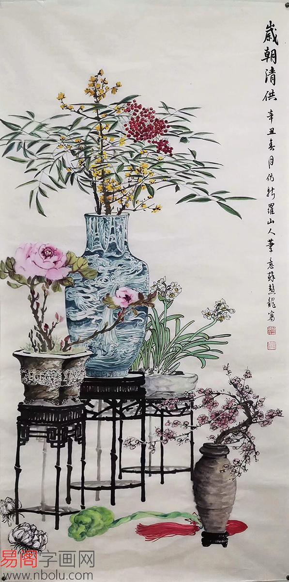 画家苏慧龙|国画梅花浓似海 暗香独秀报春来