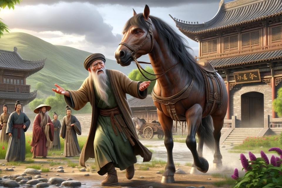 英文版《塞翁失马》,英语讲故事比赛素材,英语中华成语小故事 - 知乎