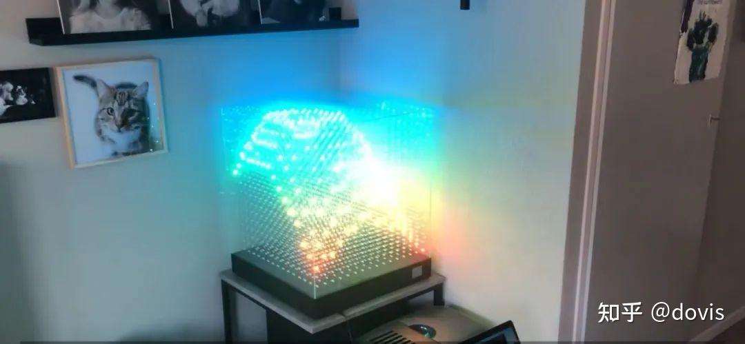 项目分享| 16x16x16 4096个RGB LED的光立方是一种怎样的神奇效果 - 知乎