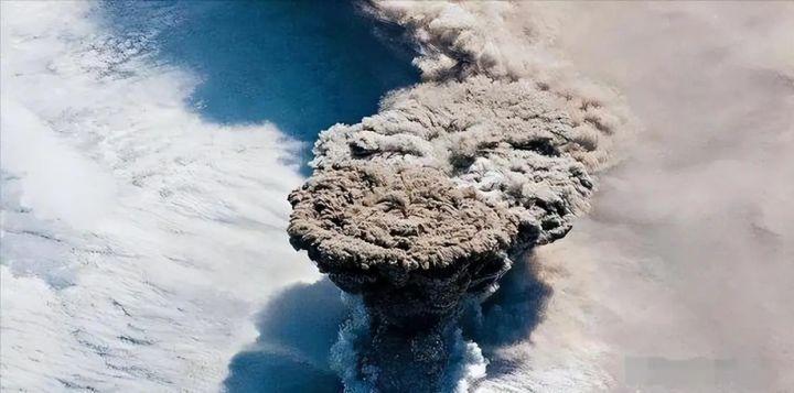 新地岛核弹坑图片图片