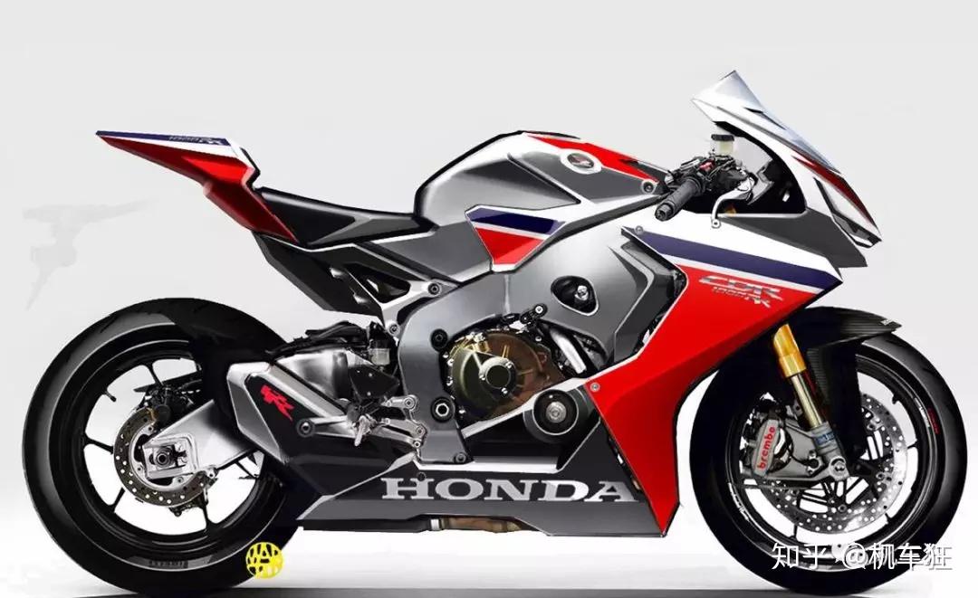 2019款cbr1000rr火刃采用了一种新的方式设计框架,整体风流性更强