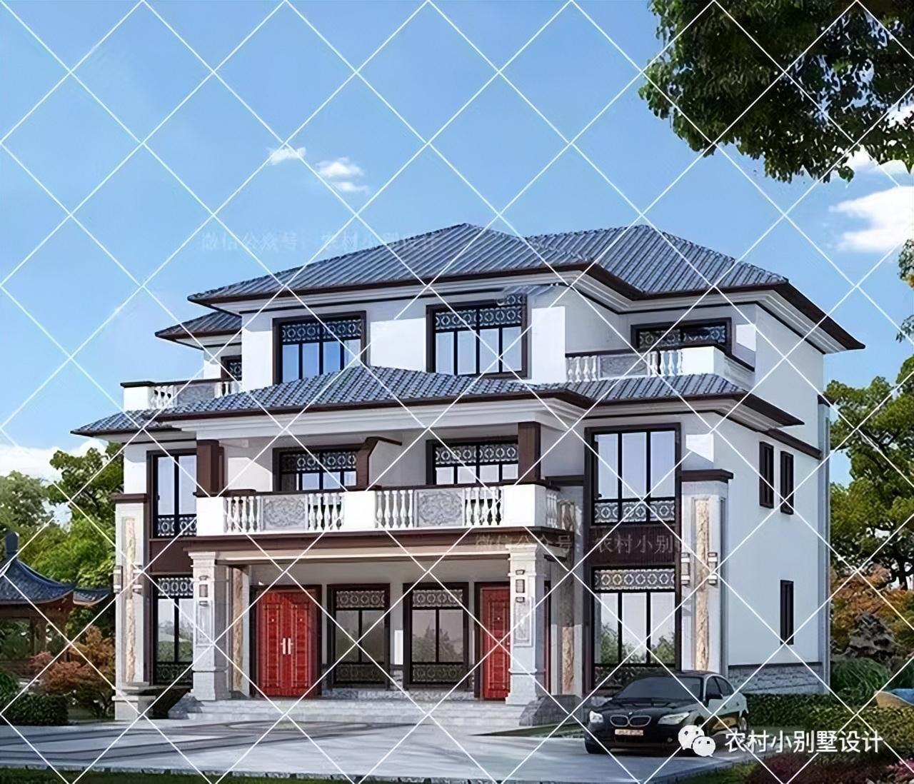 兄弟双拼别墅怎么建比较划算,24套农村双拼自建房别墅省钱又有面子 - 知乎