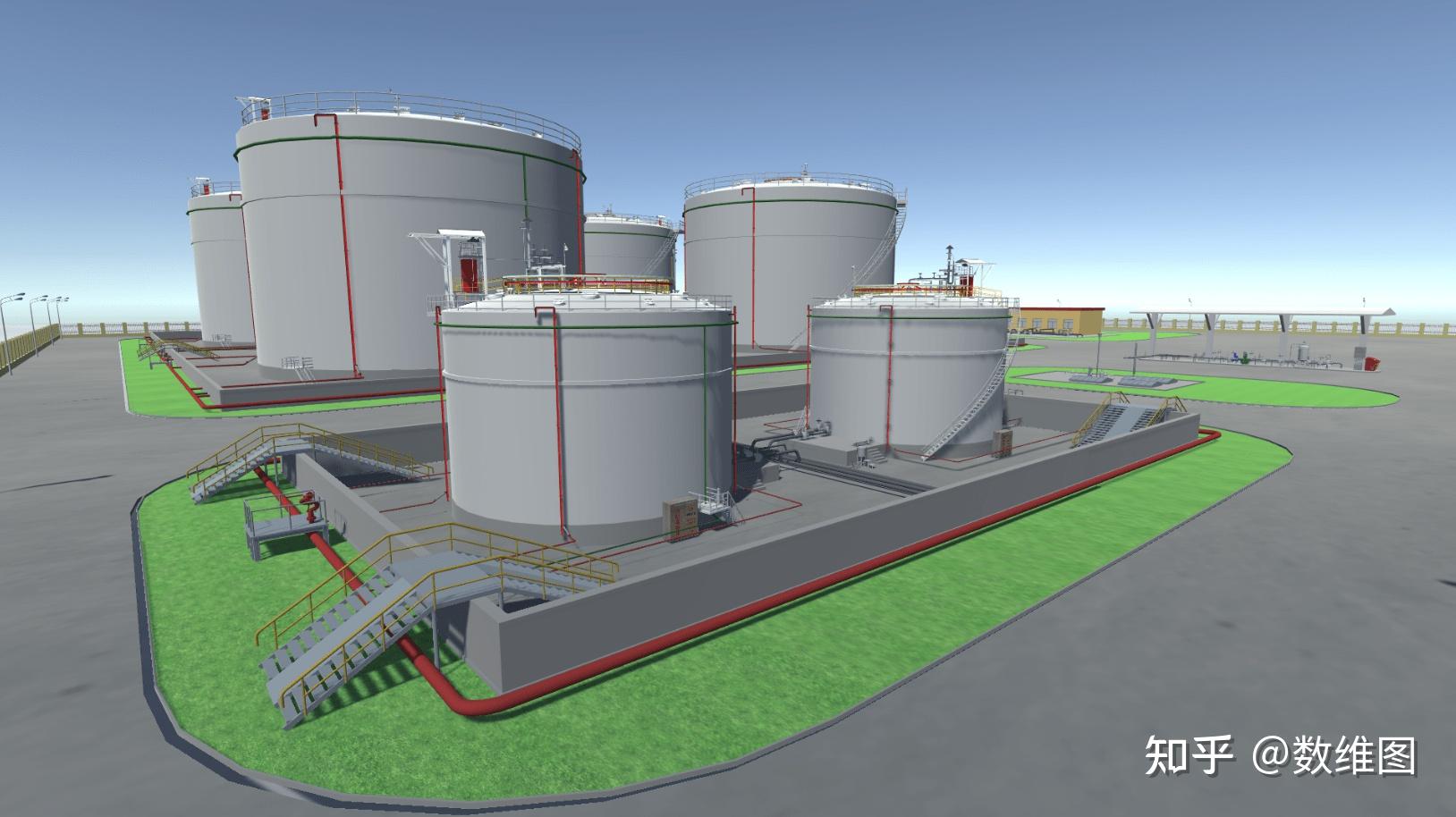 一个油库的3d模型收取费用大概是多少?这是怎么算的,按什么算? - 知乎