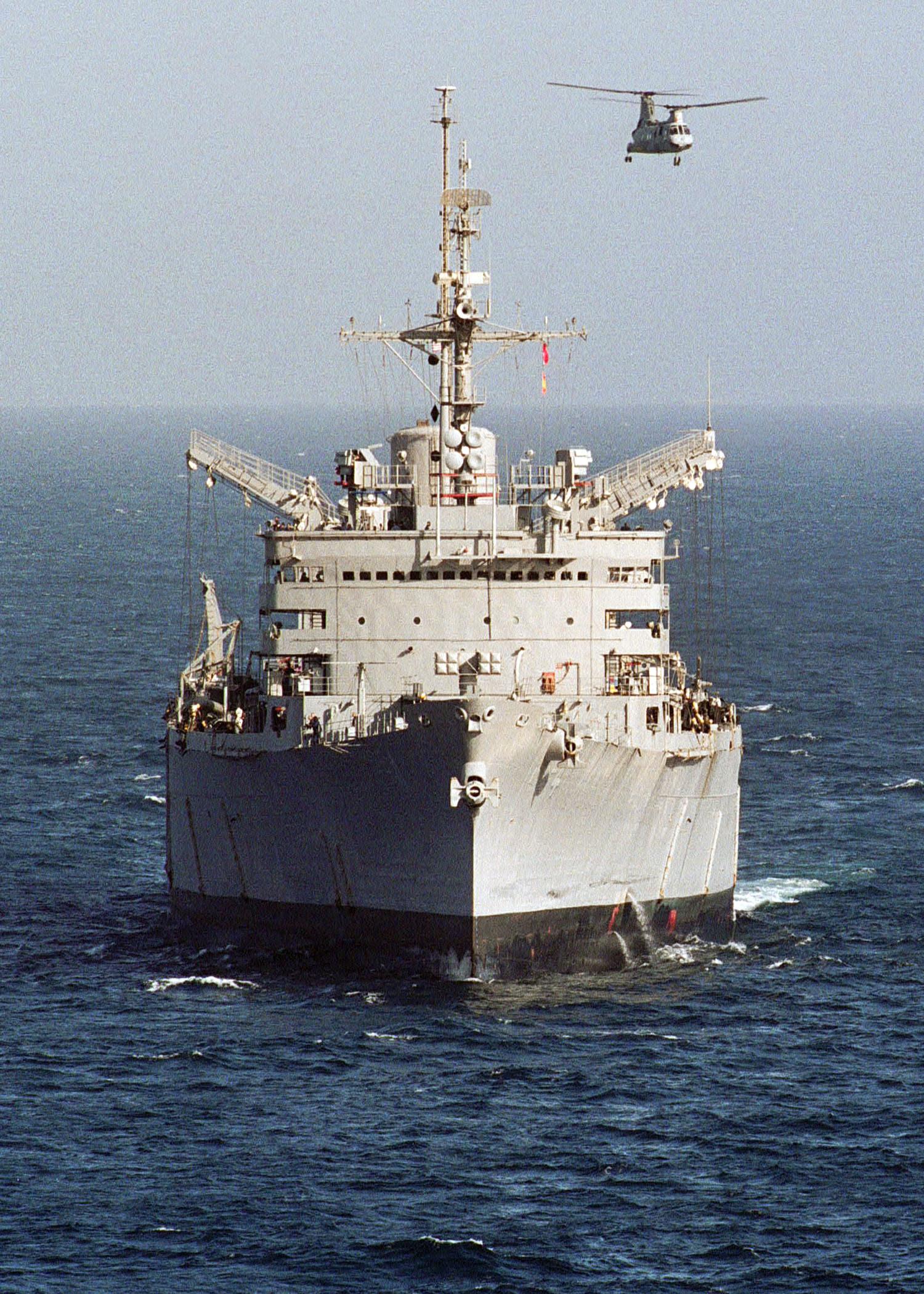 美国航空母舰的初恋详解萨克拉门托级快速战斗支援舰