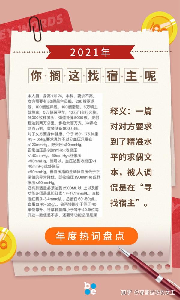 2021年度网络热词TOP150盘点【吐血整理，必关注+收藏】 - 知乎