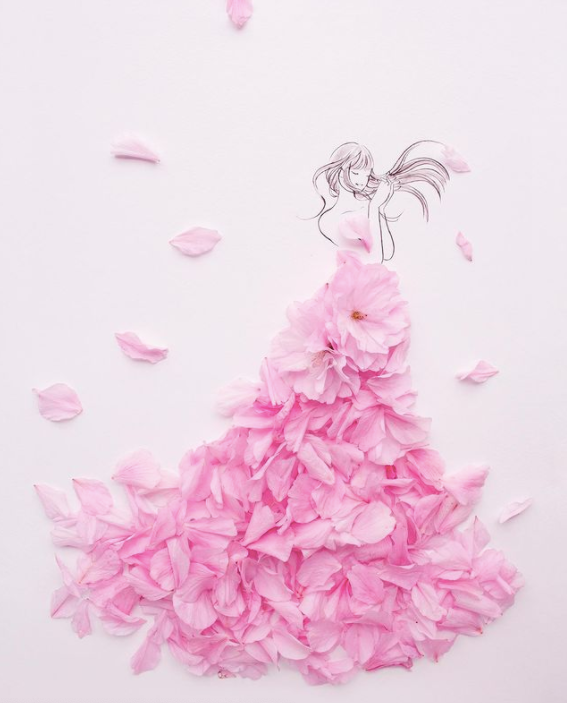 这位特别的插画家,只画女孩的上半身,却迷倒了万千网友