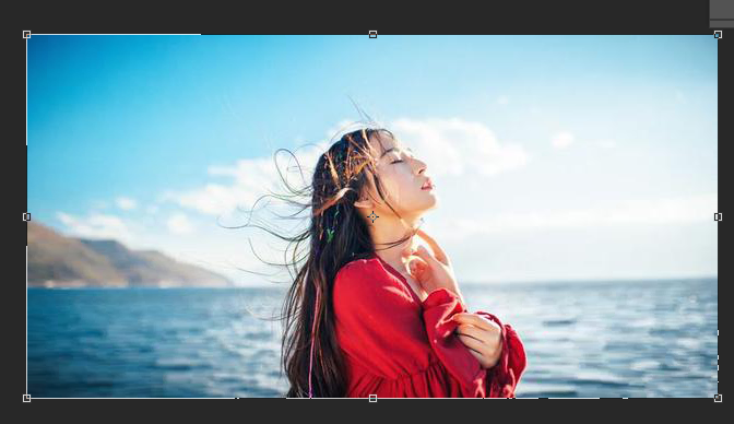 ps教学拉伸不变形在ps中给图片进行无损更改图片大小