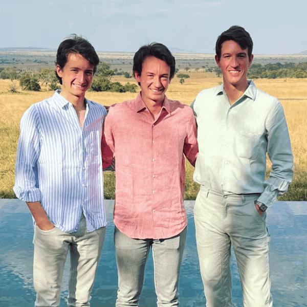 lv老板带儿女逛北京skp5个孩子都是精英谁能继承千亿帝国