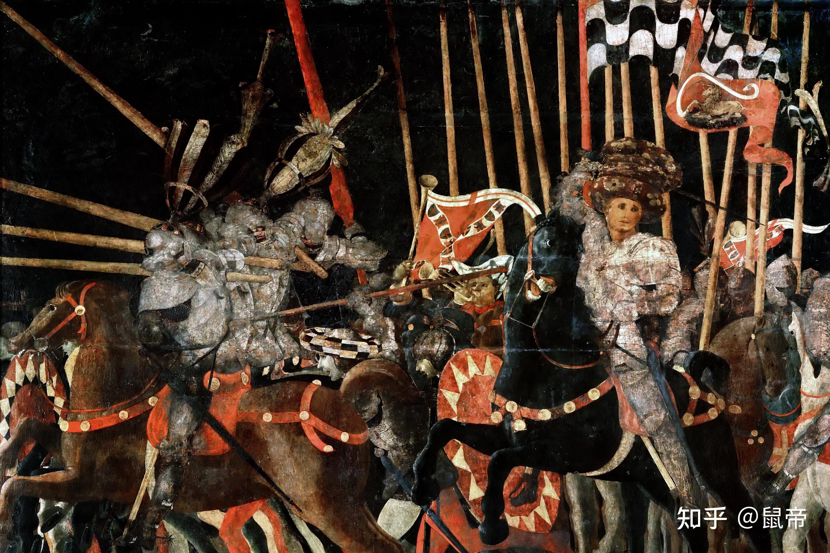 乌切洛《圣罗马诺之战》(1455—1460年)