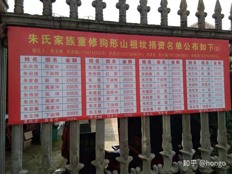 朱家村朱氏家族修墓修谱及寻亲公告