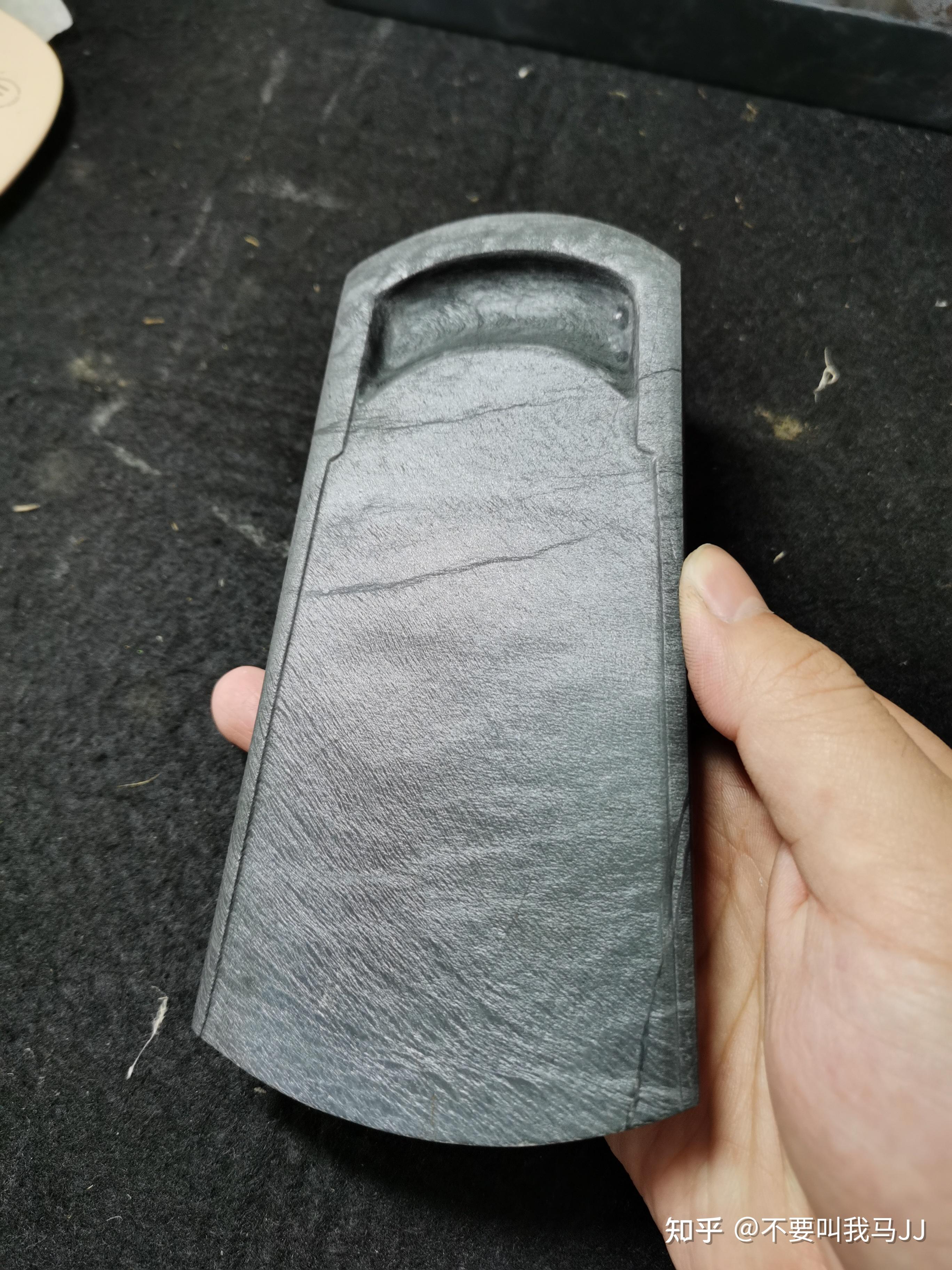 更新,古罗纹坑眉子坑两块底板罗纹坑再更,眉子坑光板写字 摄影 文房