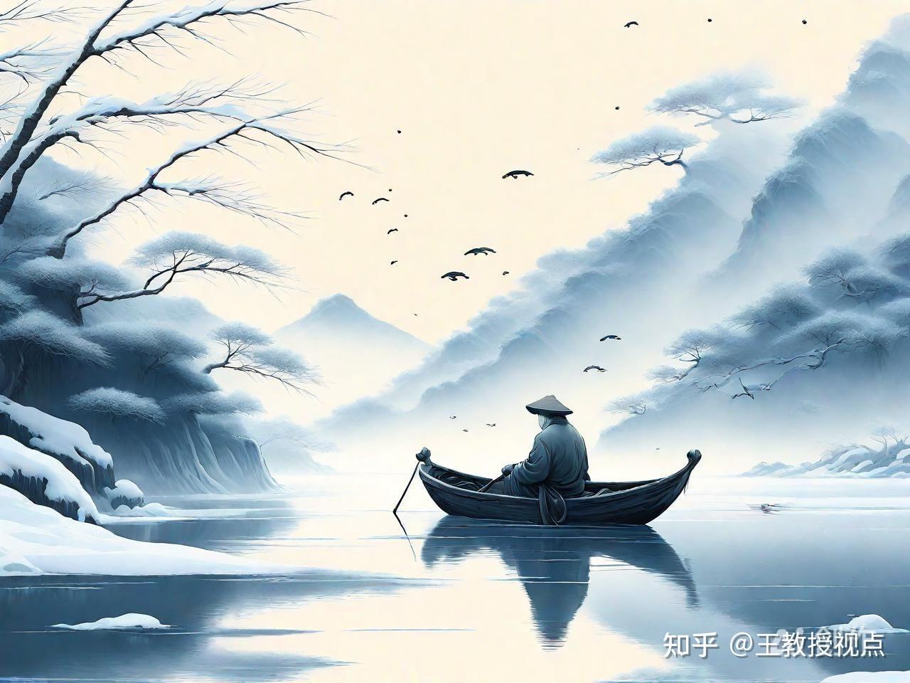 《江雪》唐·柳宗元:寒江独钓的孤高清远与诗人心迹的抒发 - 知乎