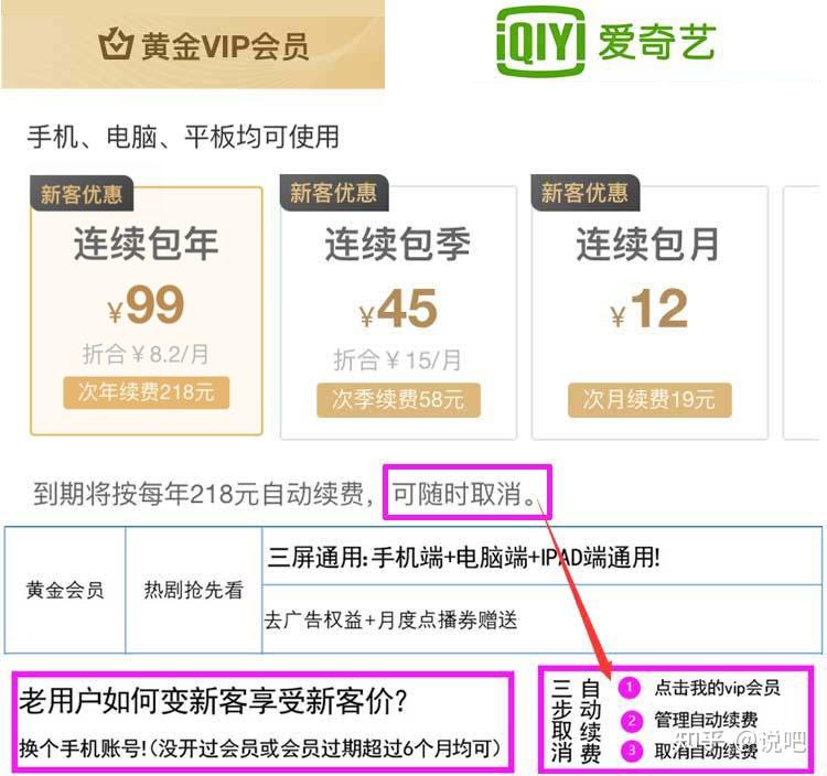 爱奇艺新用户首开会员要多少钱