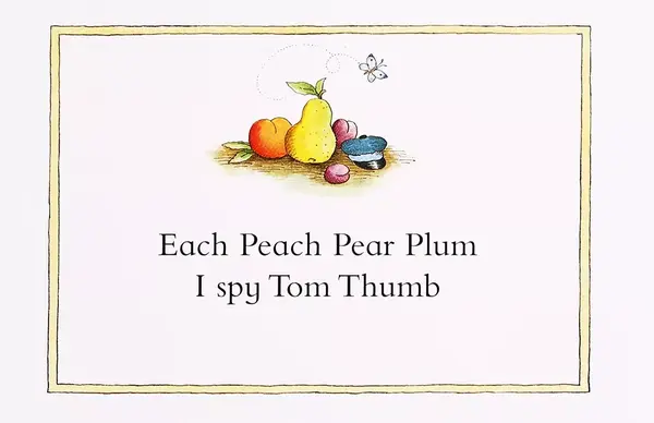 绘本领读丨each Peach Pear Plum 每一页都藏着故事的绘本 知乎