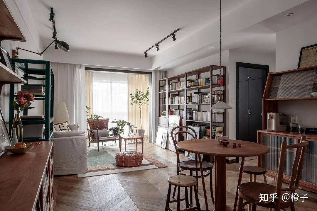 小户型轻复古风格装修治愈系美宅