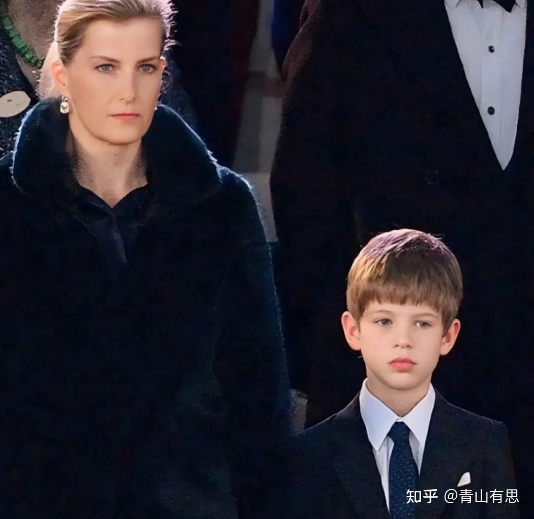 被英女王小孙子詹姆斯帅到了!17岁的他,穿西装打领带,俊美无双