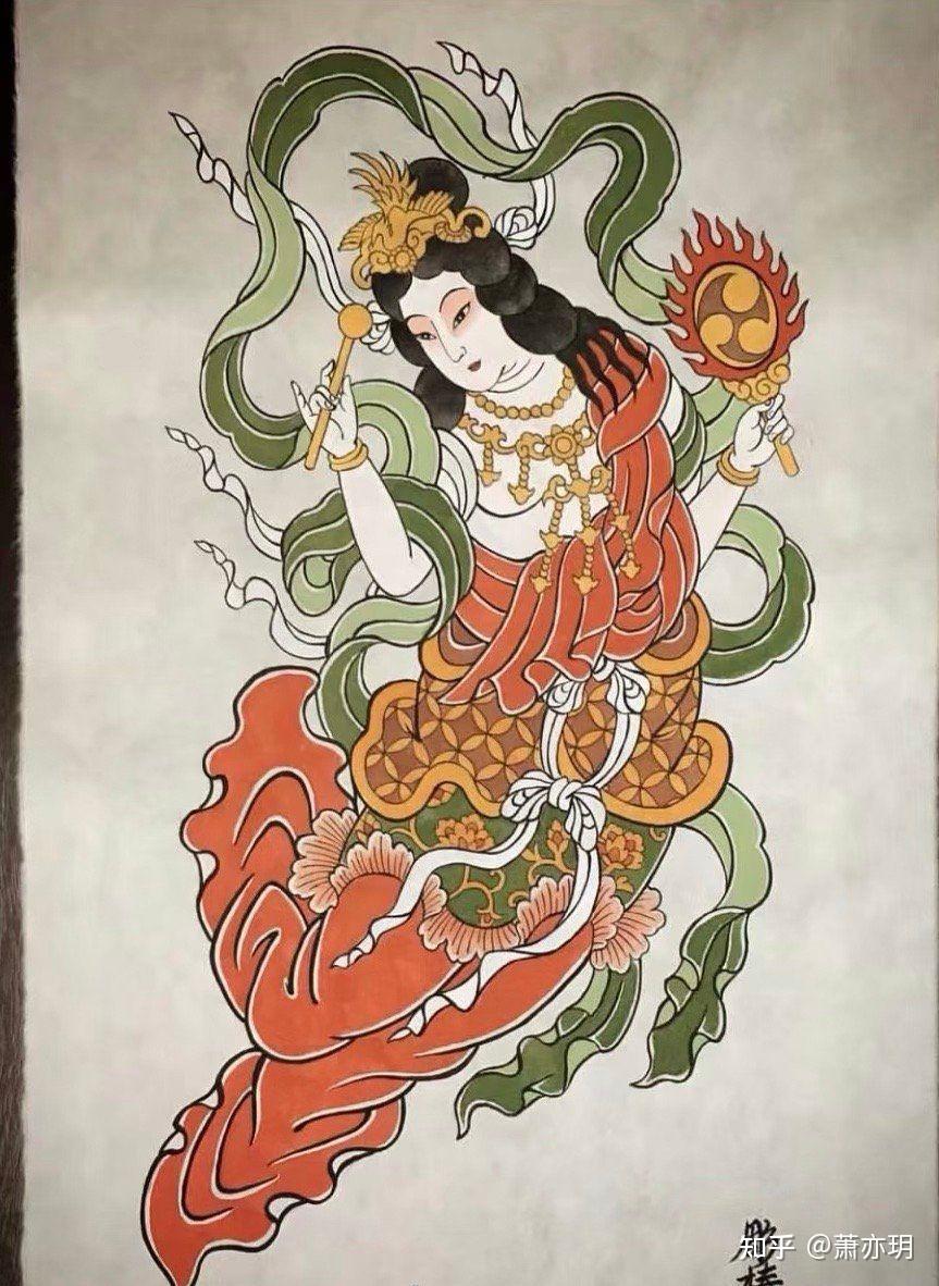 老传统人物介绍1羽衣天女