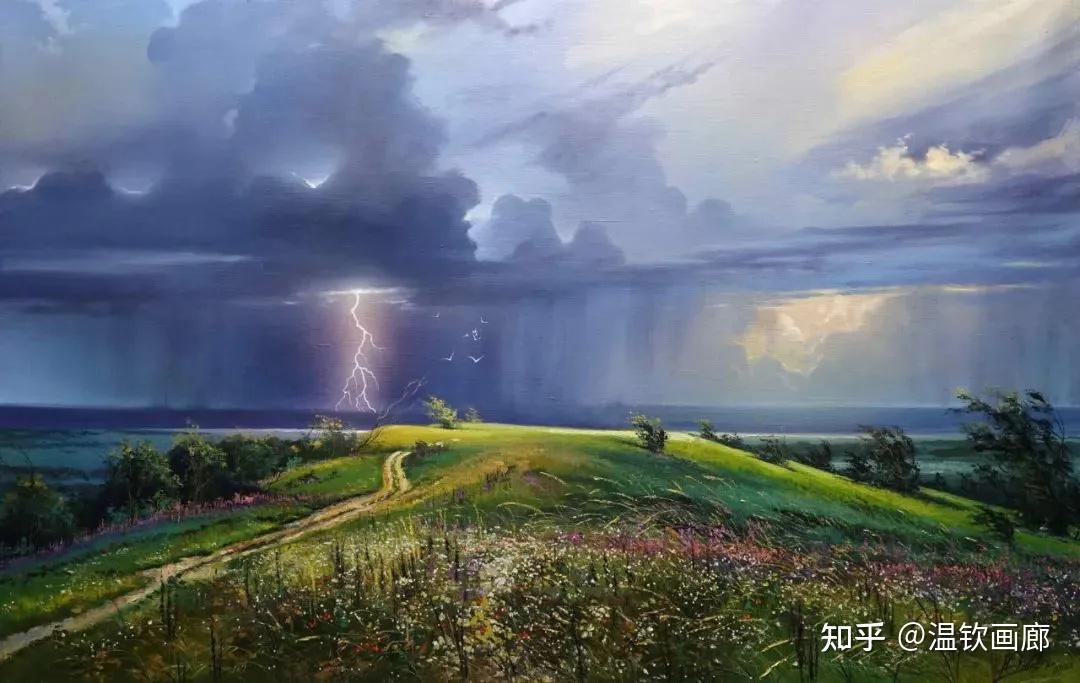 白俄罗斯现实主义风景画艺术家维克多·尼古拉耶维奇·尤什凯维奇（Victor