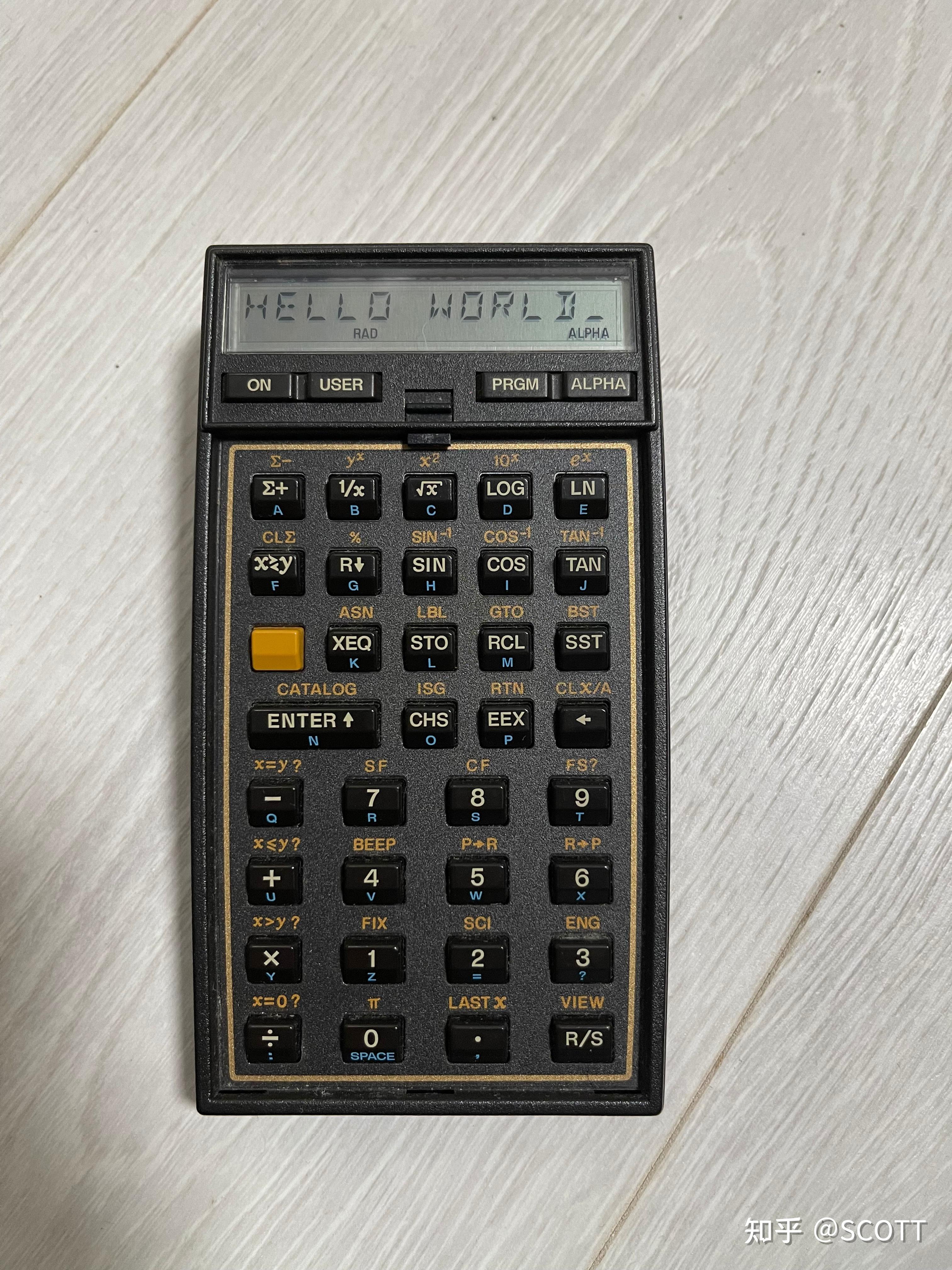 HP 41 Calculator 知乎