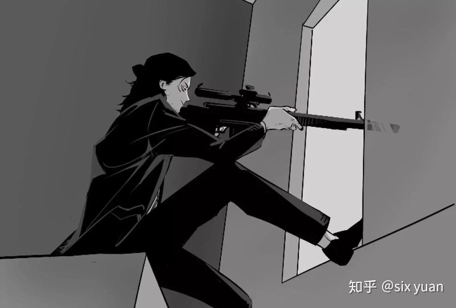 有没有一些拿着枪的动漫头像? - 知乎