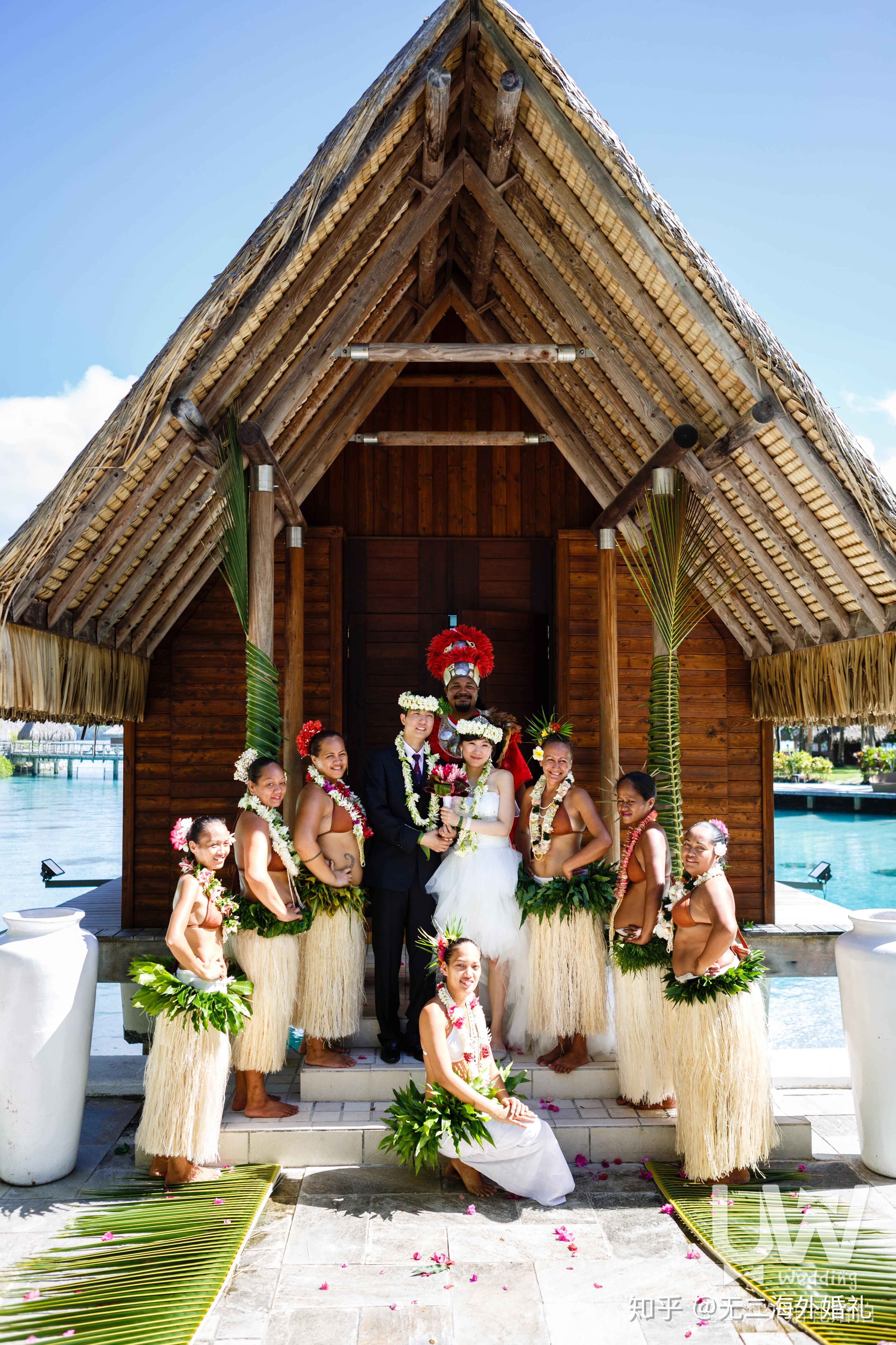 大溪地婚礼 | 具有当地特色的婚礼仪式