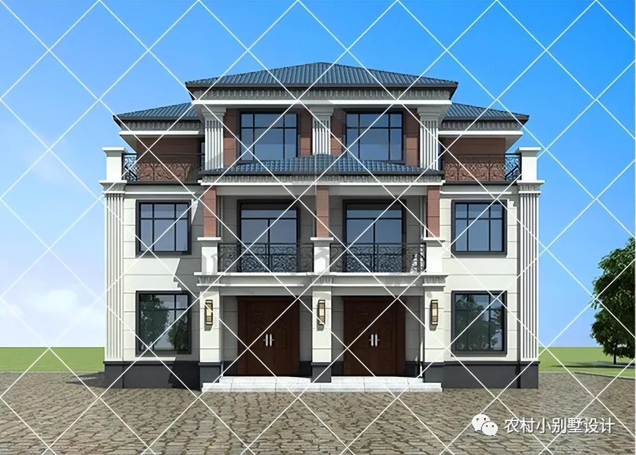 兄弟双拼别墅怎么建比较划算,24套农村双拼自建房别墅省钱又有面子 - 知乎