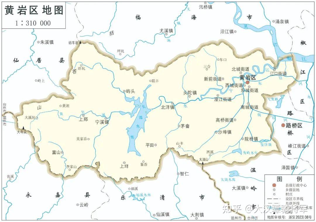 图文解读台州市地理和历史(2023年高清行政地图可收藏) - 知乎