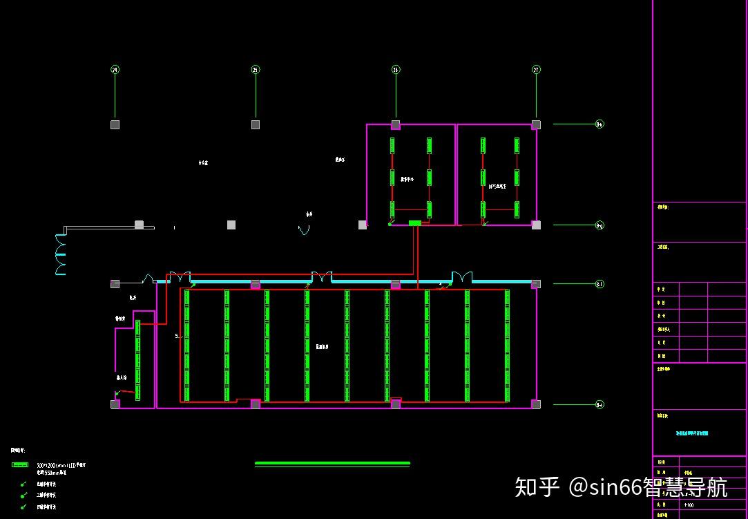 一套非常完整的数据中心机房图例DWG!(平面图、综合布线、系统图、大样图) - 知乎