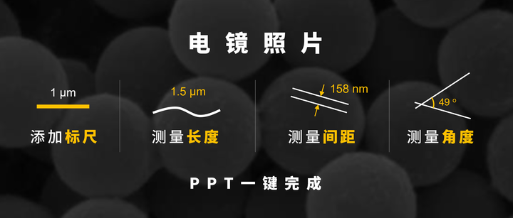 电镜图片怎么添加标尺图片