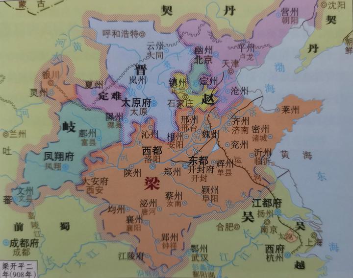 跟着地图读懂中国历史——五代十国 - 知乎