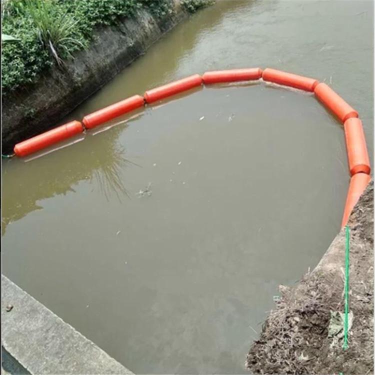 pe沟渠河道库区水上拦污浮排