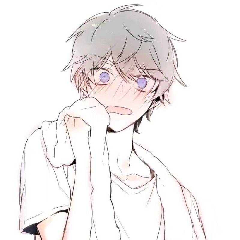 有没有脸红的动漫头像男