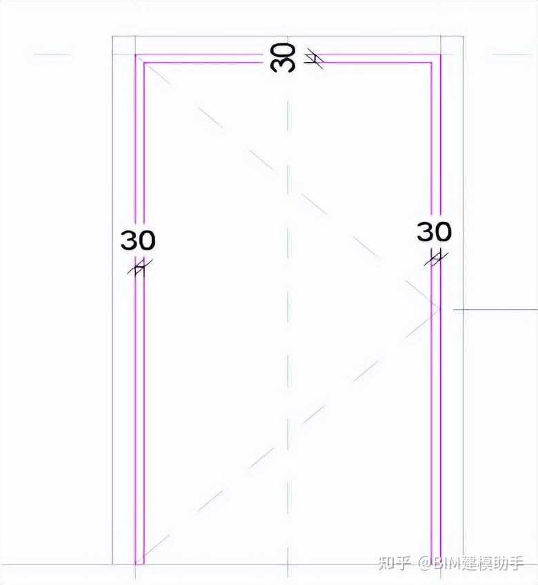 Revit简单的门族创建及CAD图纸翻模门窗 - 知乎