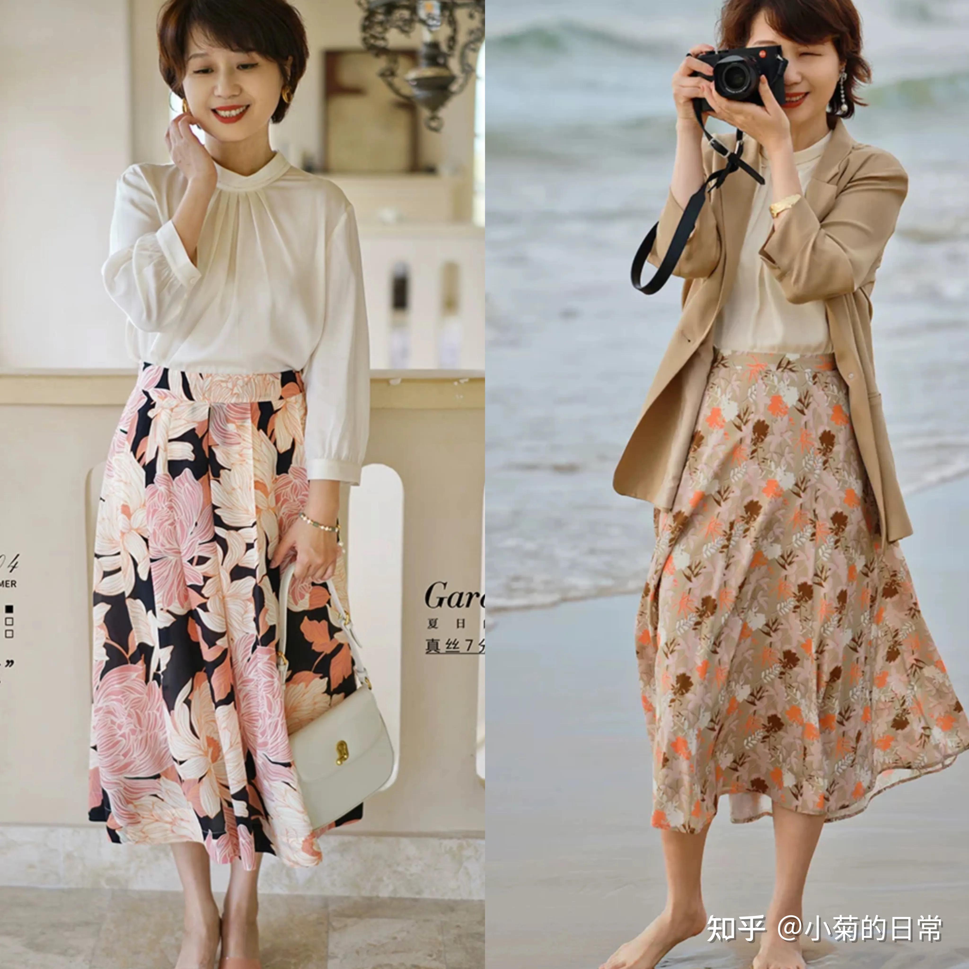 这才是真正属于70女人装扮:色不过三,衣装素雅,50岁穿像30几岁 - 知乎